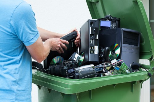 Professional garden clearance equipment