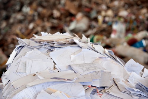 Professional waste removal service in action in Paddington
